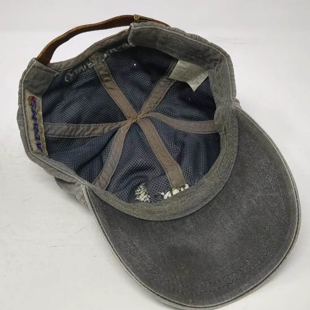 Adams Baseball Cap Gray One Size Owens Corning r.k. Miles Slideback Hat